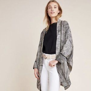 Anderson & Lauth Abstract Shimmer Kimono for Anthropologie